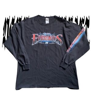 Nascar Black Long Sleeve Tee